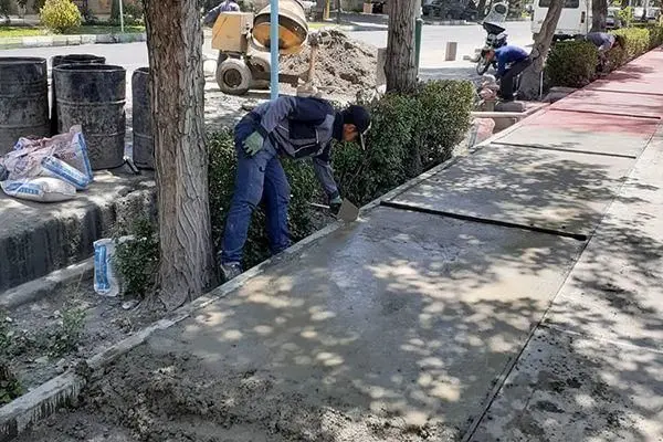 آغاز عملیات اجرایی یک پروژه کوچک مقیاس محلی در منطقه 17