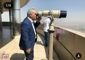 مهران مدیری در هیئت + عکس