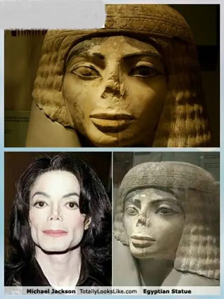 تندیس باستانی که شبیه به مایکل جکسون است+عکس