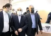بازدید علی عسکری از غرفه های شرکت کنندگان در سومین نمایشگاه حمایت از ساخت داخل در صنعت پتروشیمی