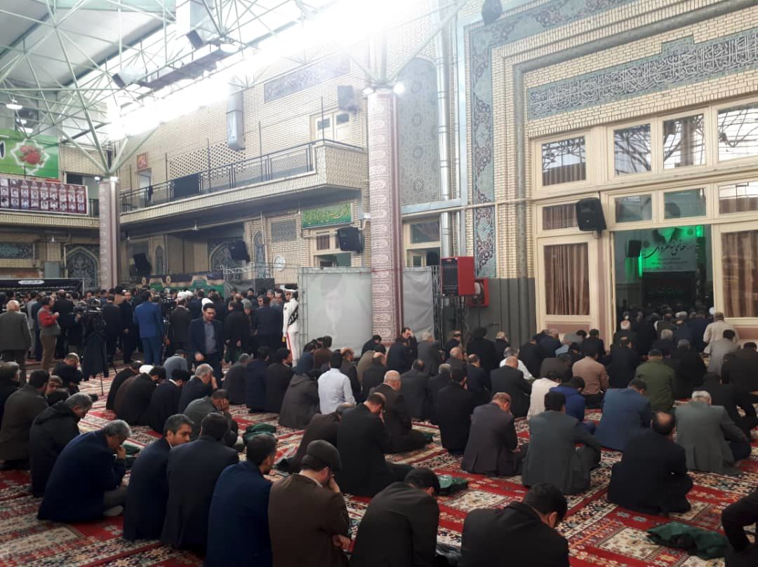 برگزاری مراسم ختم آیت‌الله شاهرودی در مسجد ارگ