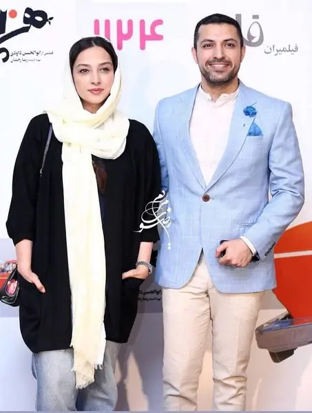 اشکان خطیبی و همسر معروفش+عکس
