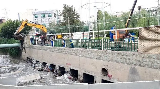 آمادگی شهرداری منطقه ۱۴ برای مواجهه با بارش های بهاری

