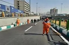 اقدامات اداره خدمات شهری منطقه چهار در جشن تولد انقلاب