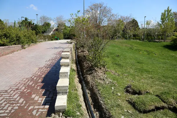 رفع مشکل انشعابات  یکی از بزرگترین بوستان های پایتخت