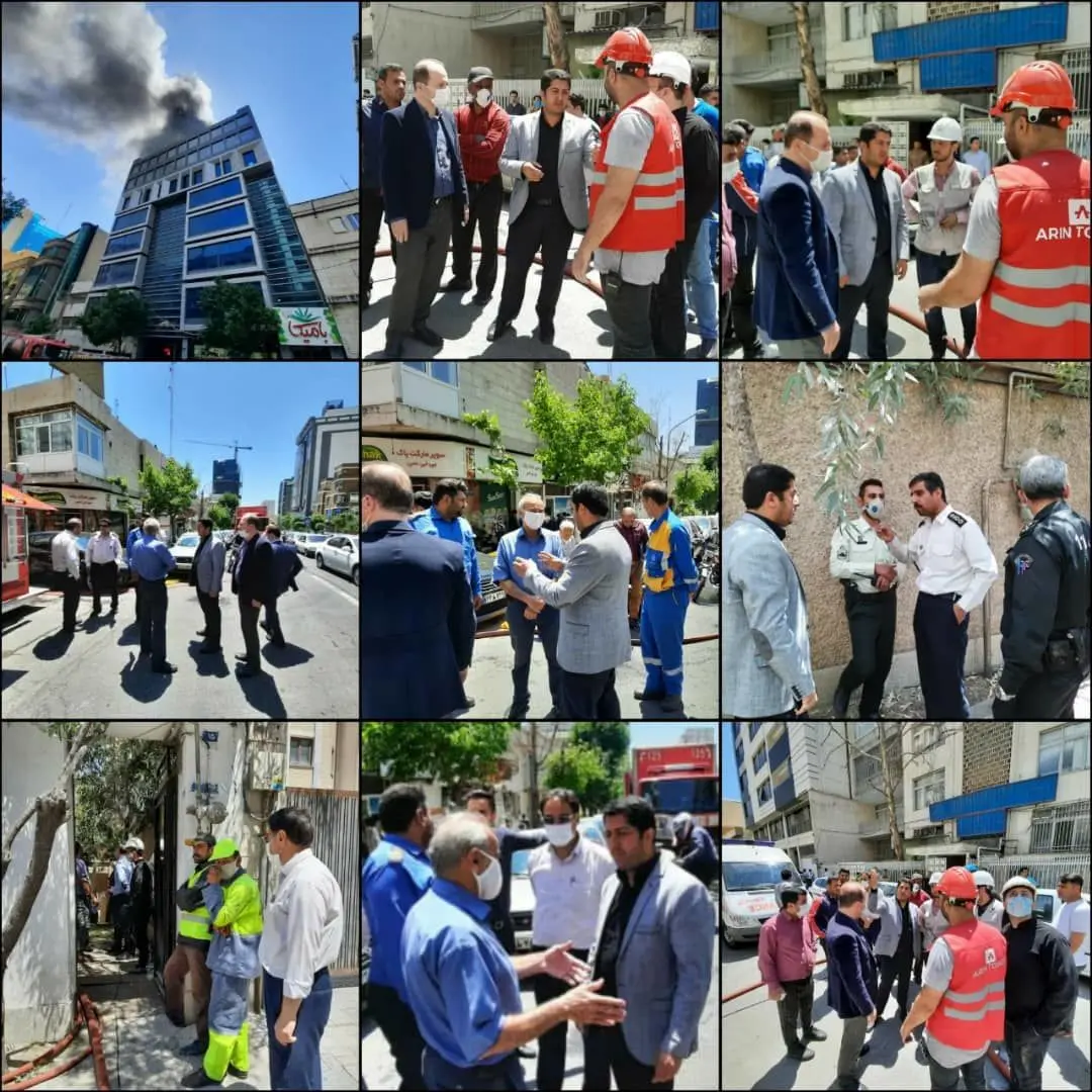 حریق یک واحد مسکونی در خیابان ۱۳ خالد مهار شد 

