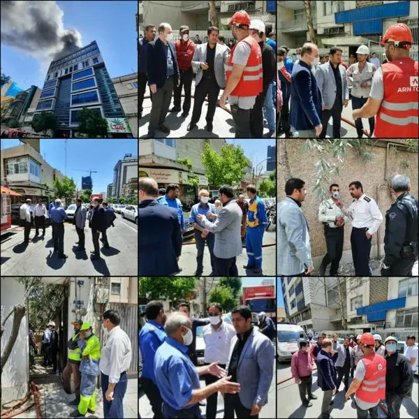 حریق یک واحد مسکونی در خیابان ۱۳ خالد مهار شد
