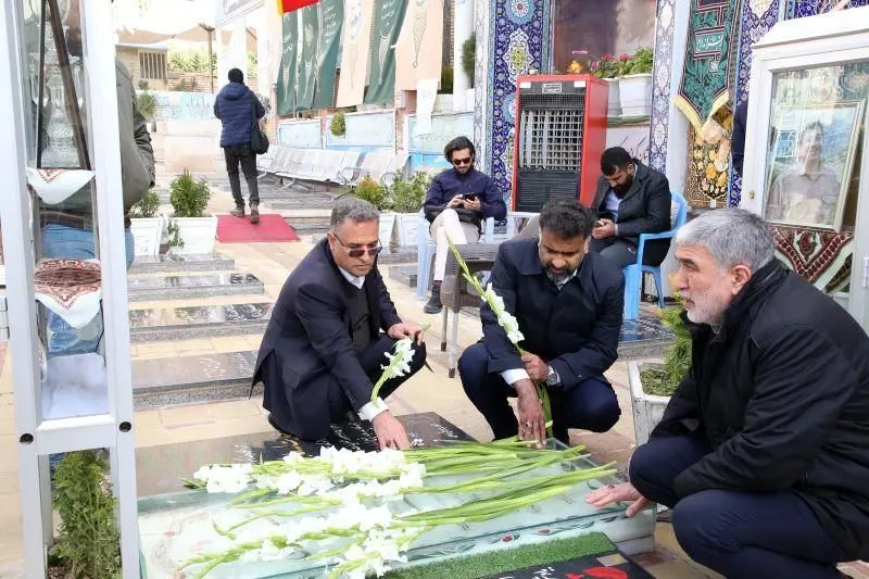 تجدید میثاق اعضای هیات مدیره بانک مسکن با آرمانهای سردار شهید سپهبد حاج قاسم سلیمانی

