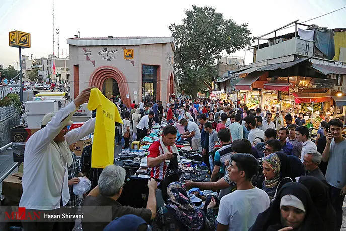 
تهران در قرق دست فروش‌ها + تصاویر