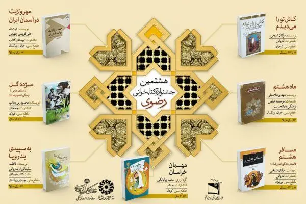فراخوان هشتمین جشنواره کتابخوانی رضوی منتشر شد
