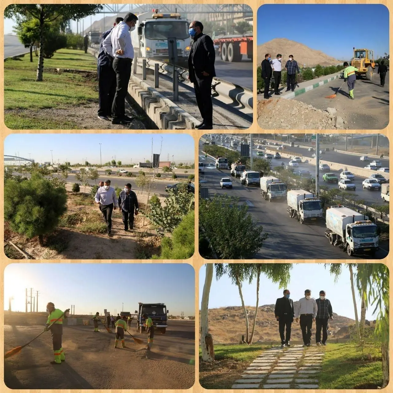   اجرای طرح پنجشنبه های نگهداشت شهر در بزرگراه امام رضا(ع) 

