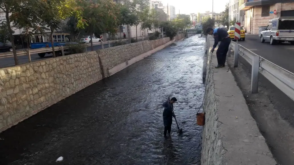 لایروبی و رسوب برداری 22 نهر و مسیل در شمال شرق پایتخت

