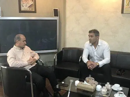 گفت و گوی صمیمانه احمدرضا عابدزاده با مهدی تاج+عکس