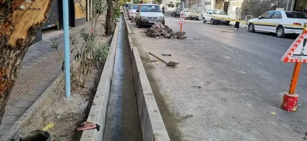 بهسازی بیش از 6 هزار متر طول نهر ها و رفع نقاط آبگیر در منطقه 13