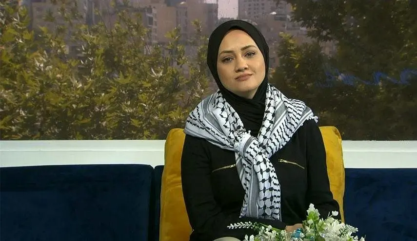 شبکه پرس تی‌وی میزبان اسراء البحیصی است

