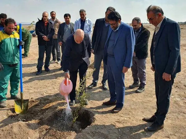 آغاز فاز اول طرح توسعه جنگلکاری اراضی آرادکوه