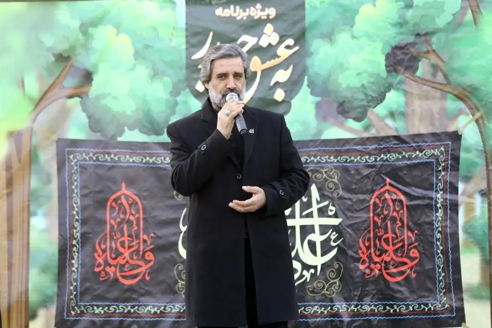 اجرای ویژه برنامه به عشق حیدر در بوستان جنگلی سرخه حصار 

