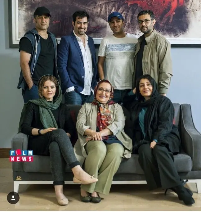 راحتی زیاد ساره بیات در کنار شهاب حسینی+عکس