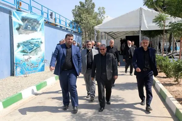 آیین بهره برداری از فاز دوم تصفیهخانه خلیج فارس با ظرفیت 5 هزار متر مکعب منطقه 19