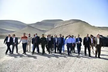 بازدید مدیرعامل شرکت نفت مناطق مرکزی ایران از میدان گازی توس