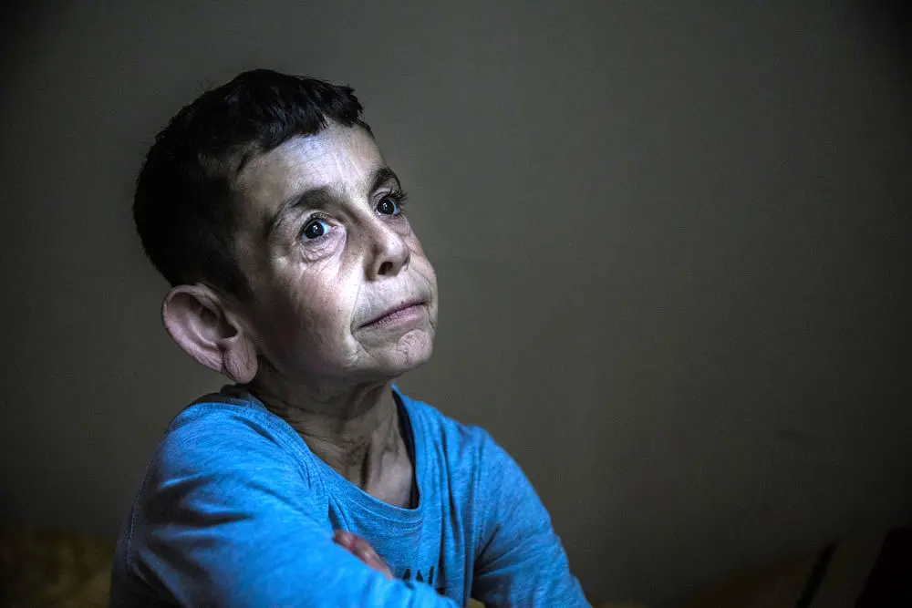 پیرمرد خردسال سوری + عکس