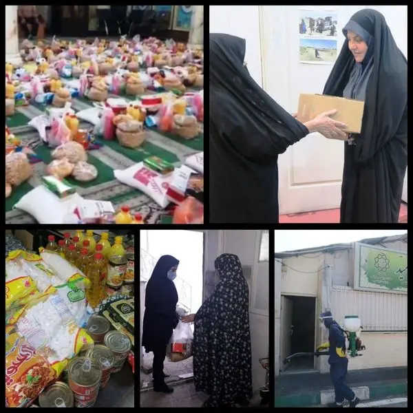 تهیه و توزیع 72هزار اقلام بهداشتی و خوراکی در منطقه9
