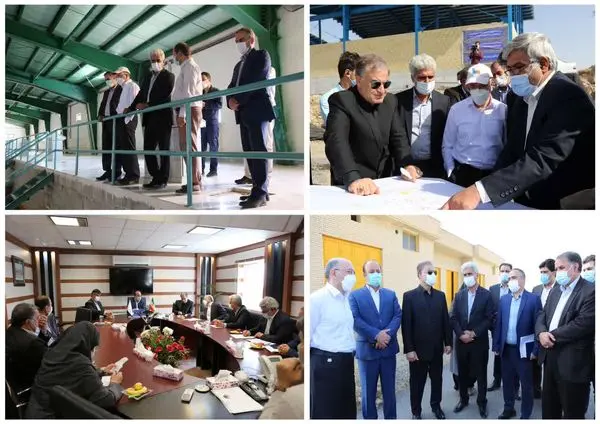 بهره برداری از تصفیه خانه فاضلاب شهرهای شازند و آستانه و مجتمع آبرسانی کمال صالح تا خرداد ماه سال 1401