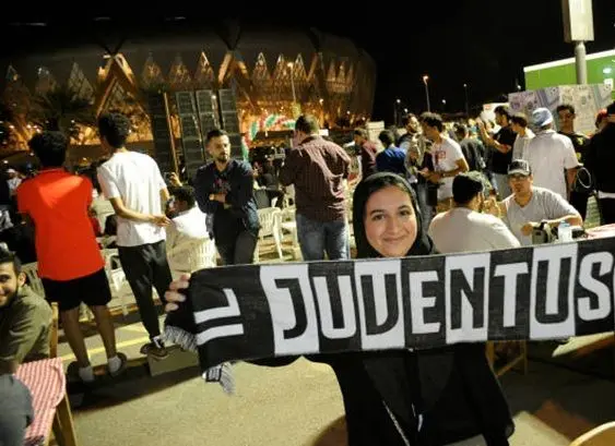 زنان عربستانی تماشاگر سوپرکاپ ایتالیا + عکس