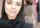 دنیا مدنی و مینا ساداتی در پکن + عکس