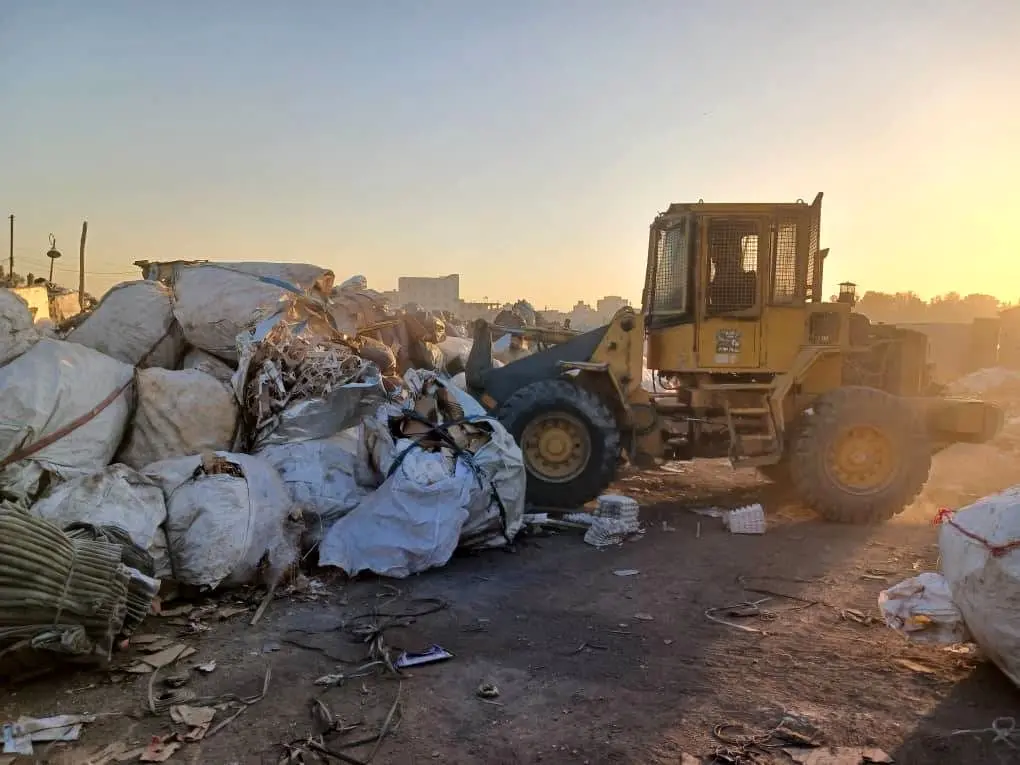  جمع‌آوری ۱۴۸۰ کیلوگرم ضایعات از مرکز غیرمجاز در منطقه ۱۹
