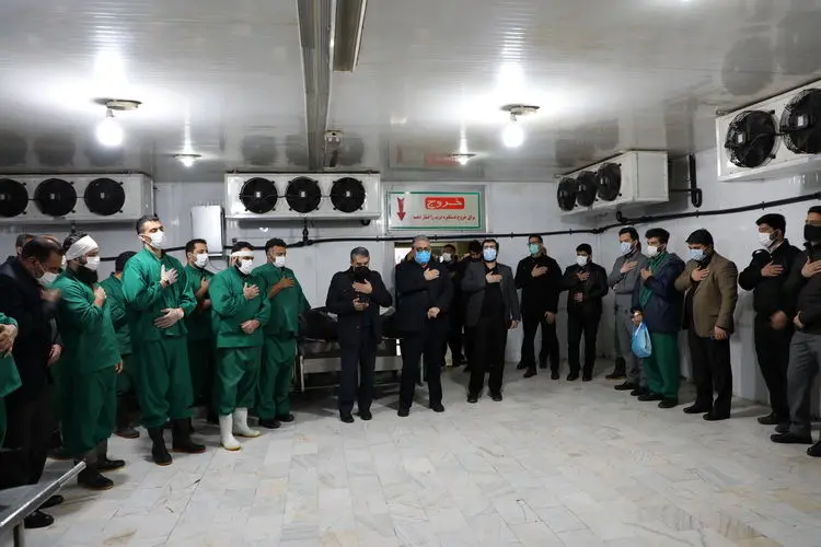 مراسم چهارپایه خوانی و مرثیه سرایی در مجتمع عروجیان