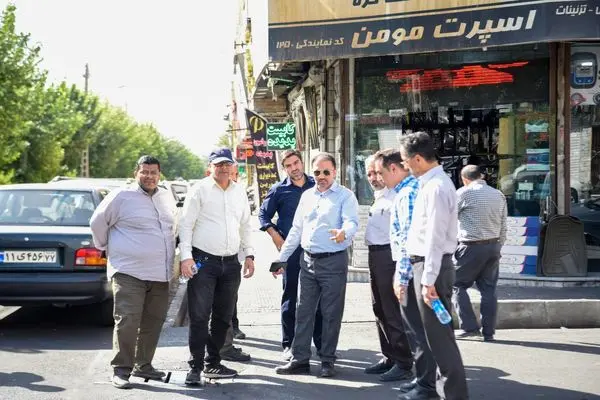 از پیاده روسازی ۱۰ هزار پانصد متر مربع تا افزایش انضباط شهری در معابر پرتردد منطقه۱۴