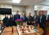 بازدید مدیرعامل بانک صنعت و معدن از معاونت مالی و بین الملل این بانک