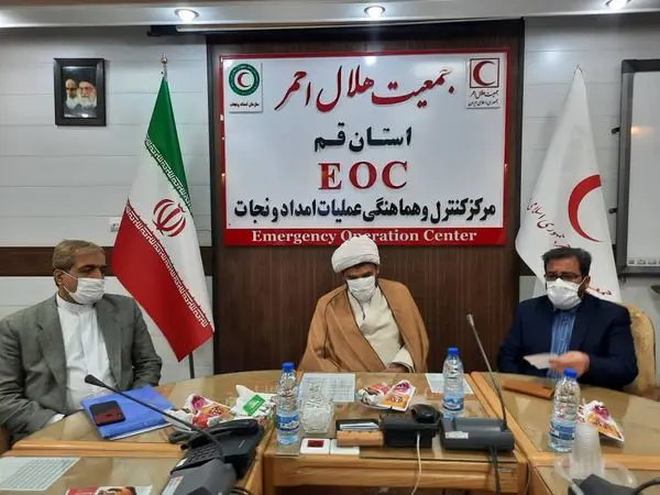 اعلام آمادگی اوقاف قم برای همکاری و بهرهمندی از ظرفیتهای هلال احمر
