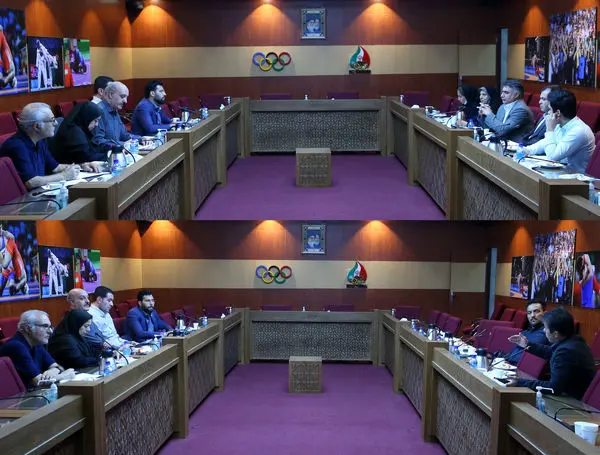 برگزاری نشست تخصصی با مسئولین کشتی،تنیس روی میز،کبدی،ووشو و کوراش