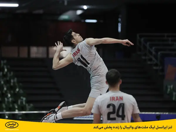 لنز ایرانسل لیگ ملتهای والیبال را زنده پخش میکند