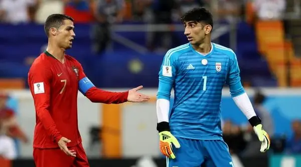 عذرخواهی مازیار ناظمی از بیرانوند +عکس