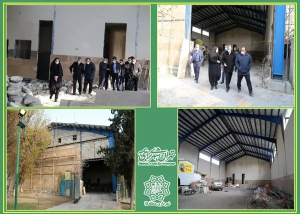 پیشرفت 78 درصدی مجموعه ورزشی مظاهری منطقه 15

