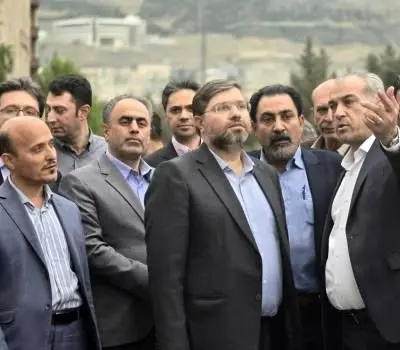 بازدید عضو هیئت رئیسه شورای شهر از موقعیت پروژه عمرانی دسترسی خیابان بهار به شادمهر در منطقه ۵ تهران

