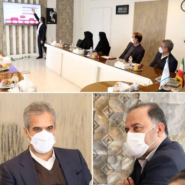 بیمه دی میزبان مدیران ارشد پژوهشکده بیمه و شرکت بیمه دی

