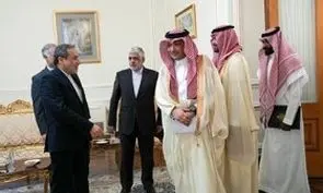 دیدار معاون وزیر خارجه عربستان با عراقچی