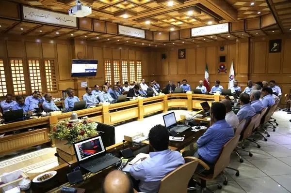 برگزاری مراسم تکریم و معارفه مدیر حراست پتروشیمی جم