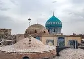  حرم امامزاده علی بن جعفر(ع) غبارروبی می‌شود
