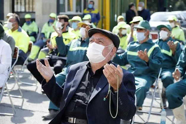 تقدیر از پاکبانان ، پیام آوران نظافت و پاکیزگی در منطقه 16

