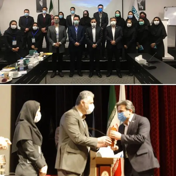 کسب رتبه سوم جایزه ملی ۳۴۰۰۰ منابع انسانی توسط بیمه دی

