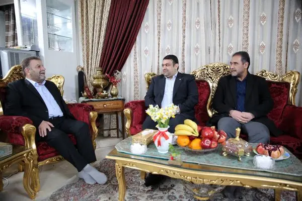 دیدار مدیرعامل بانک ملی ایران با همکار جانباز