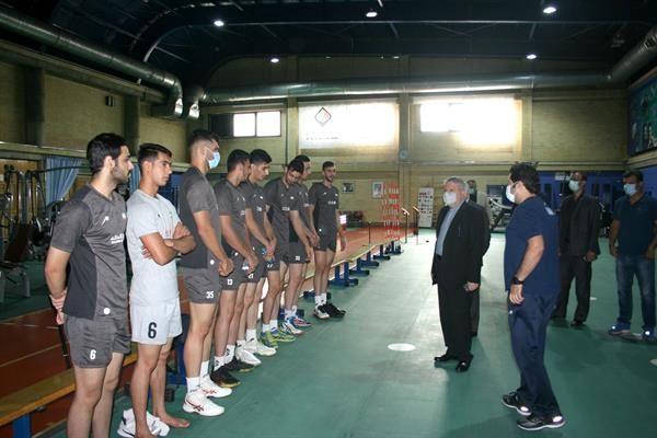 پیگیری تمرینات تیم ملی والیبال جوانان در آکادمی ملی المپیک