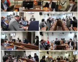 بررسی عملکرد بیمه میهن شعب بندرعباس، بیرجند، بروجرد، قم، کرج و شرق تهران 
