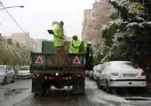 شارژ مخازن شن و نمک در 60 نقطه از منطقه 19