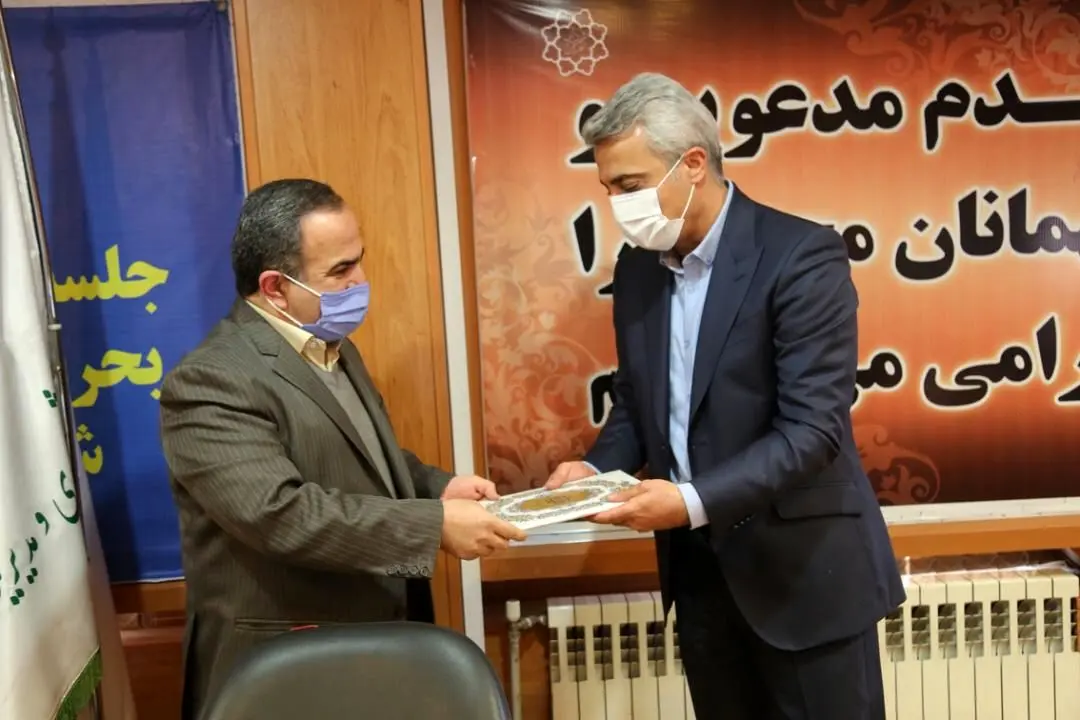 برگزاری آیین تکریم و معارفه معاون خدمات شهری و محیط زیست ۲۲

